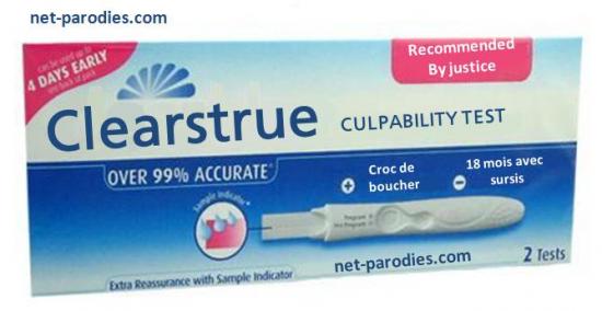 parodie fausse pub clearblue 