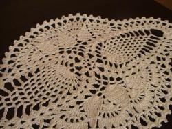 Naperon en crochet 