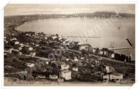 Cyber-carte de Golfe-Juan