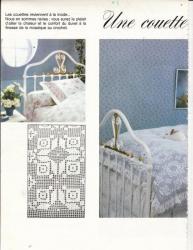 6274 mod�le phildar 3 dessus de lit crochet d'art