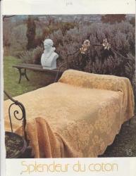 6363 mod�le phildar 4 dessus de lit crochet d'art
