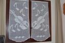 rideaux motif violon