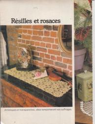 6442 mod�le phildar 6 crochet d'art chemin de table motif � assembler