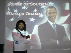 soirée de soutien à Barack Obama à Lyon