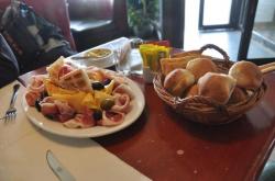 Fiambre : charcuterie et fromage