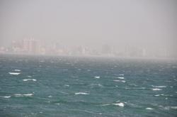 Puerto Madryn sous la temp&ecirc;te de sable