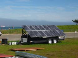 solaire PV - application mobile  pour  chantier