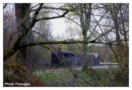 La péniche abandonnée