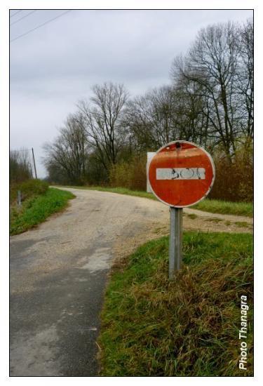 La piste Rue du Canal