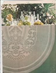 6466 mod�le phildar 7 crochet d'art chemin de table