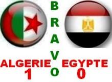 Alg&eacute;rie 1 - Egypte 0