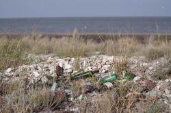 Au bord de la plage