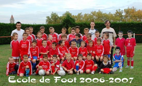 Ecole de foot 2006 2007