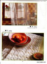 8186 mod�le crochet cr�ation 35 nappe motif � assembler