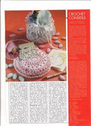 8519 mod�le crochet d'art 281 napperon