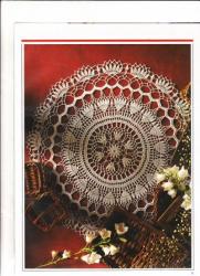 8520 mod�le crochet d'art 281 napperon
