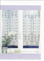 8828 mod�le crochet d'art 23 rideaux graphique