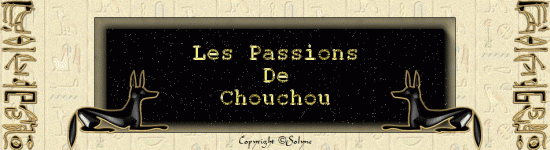 les passions de chouchou
