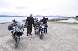 Motards br&eacute;siliens rencontr&eacute;s &agrave; 2 reprises &agrave; l'est et &agrave; l'ouest !!!