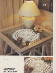 6018 mod�le phildar 131 crochet d'art napperon