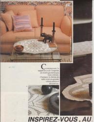 6024 mod�le phildar 131 crochet d'art napperon