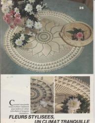 6026 mod�le phildar 131 crochet d'art napperon graphique