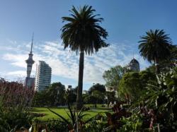 Arrivee a Auckland