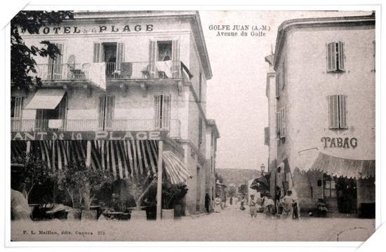 Tr�s belle carte prise encore depuis l'avenue des fr�res Roustan