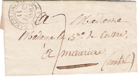 Courrier de 1831