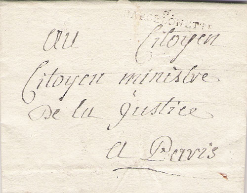 Courrier de 1794