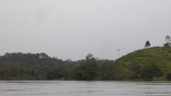 rio san juan, difference entre cote Costa Rica deforeste et cote Nica avec reserve