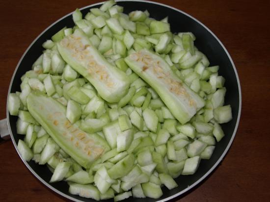 Concombre Torchon Poele