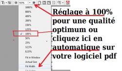 r&eacute;glage de votre lecteur pdf