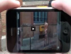 iphone, gens nus,deshabiller les gens, voyeurisme,voyeur
