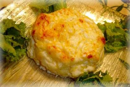 Mini-souffl� sur lit de fromage