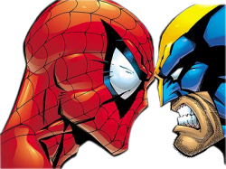 spiderman vs wolverine,spideramn contre serval