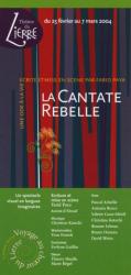 Affiche Cantate Rebelle 2004