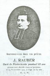 Avis de d&eacute;c&egrave;s du cur&eacute; bienfaiteur des orgues
