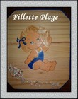 fillette plage