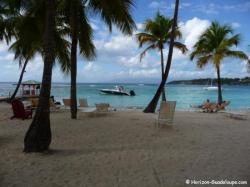 Plage de la Caravelle &agrave; Sainte-Anne