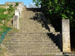 Marches construites par les esclaves