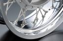 Cerclage de jante en aluminium chrom�