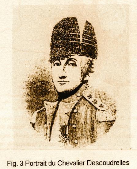 Le Chevalier Descoudrelles, commandant de Saint Martin entre 1763 et 1784 