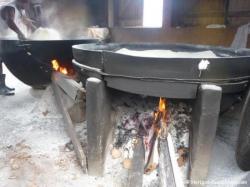Kassaverie, installations au feu de bois