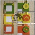 Cadres d�co macarons feutrine
