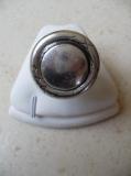 Bague ronde en m�tal argent�.
