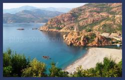Scandola en Corse, panoramas de Corse