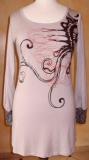 Robe-tunique FAWN grise, collection SMASH