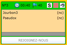 Table non cot&eacute;e