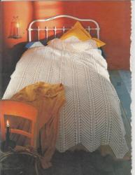 6232 dessus de lit crochet d'art